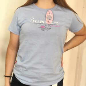 Remera Estampa Mangas Cortas -Juvenil