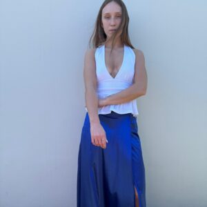 Pollera Larga Bolsillos