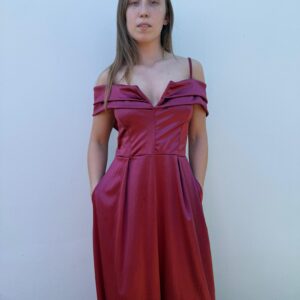 Vestido Largo Off Shoulder