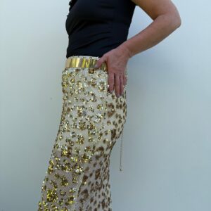 Pollera Larga Brillo