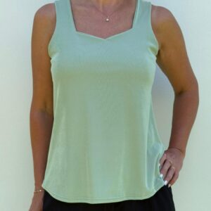 Musculosa Morley Lycra Escote Espejo